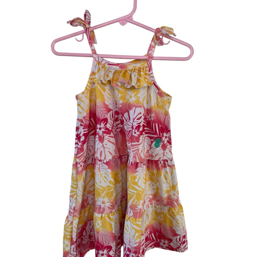 Tommy Bahama Hawaiian Floral Tiered Sundress